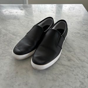 Lacoste Men’s Tatalya Leather Slip-On Loafer Shoes (Size 10.5)